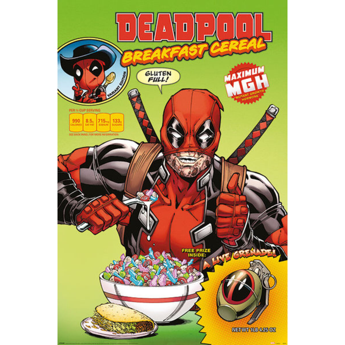 Poster-marvel-Deadpool-Cereal