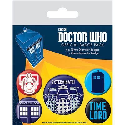 Badge-Pack-Doctor-Who