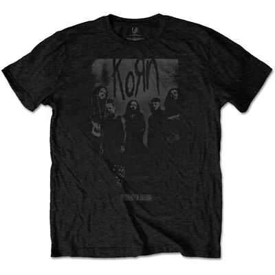 Korn-Unisex-Tee-Knock-Wall