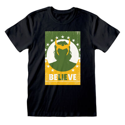 Loki-Believe-UnisexBlackTee