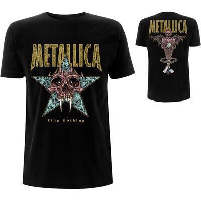 Metallica-Unisex-Tee-King-Noth