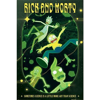 Poster-Rick-And-Morty-Rave-Ric