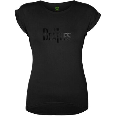 The-Beatles-Drop-T-Logo-Black-
