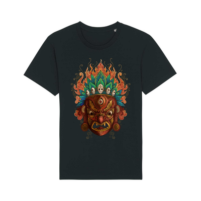 Tibetan-Mask_Man-(Black)