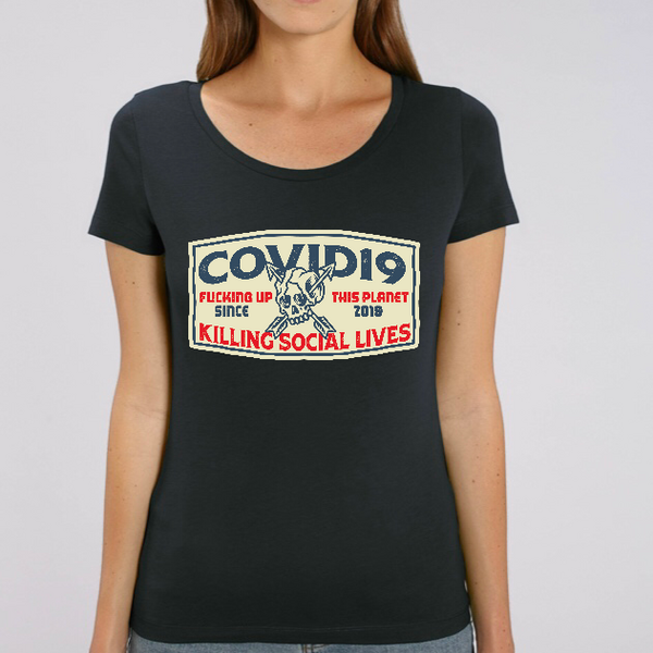 Covid-19-Dames-Zwart