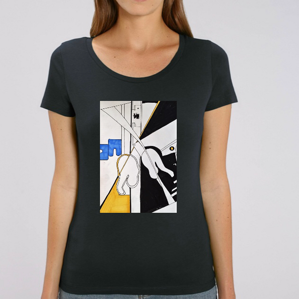 Deurpost-213-Dames-Zwart