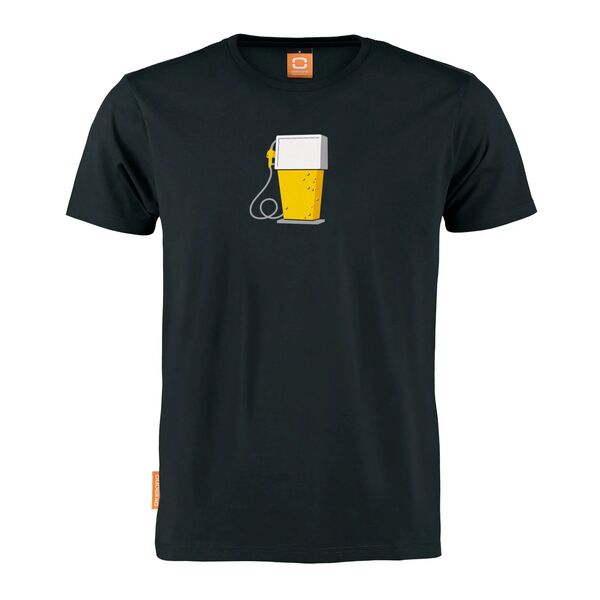 Even-Bijtanken-Ronde-Hals-Zwar