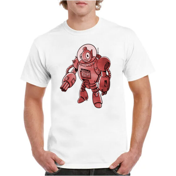 shirts-Mudhoen-Mecha-RED-wit